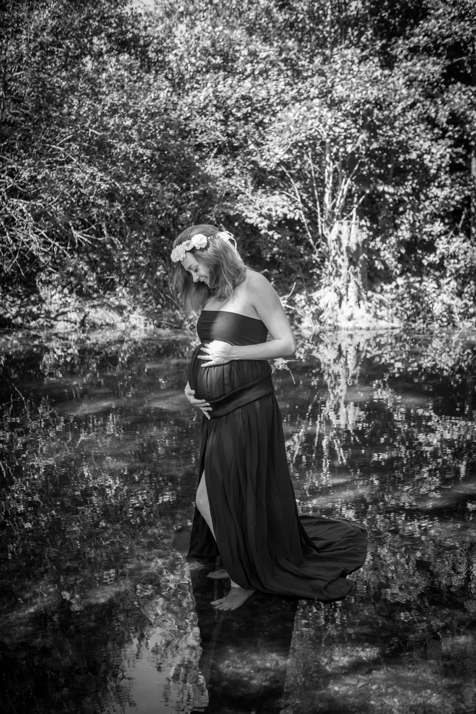 Séance grossesse par Justine Mondon