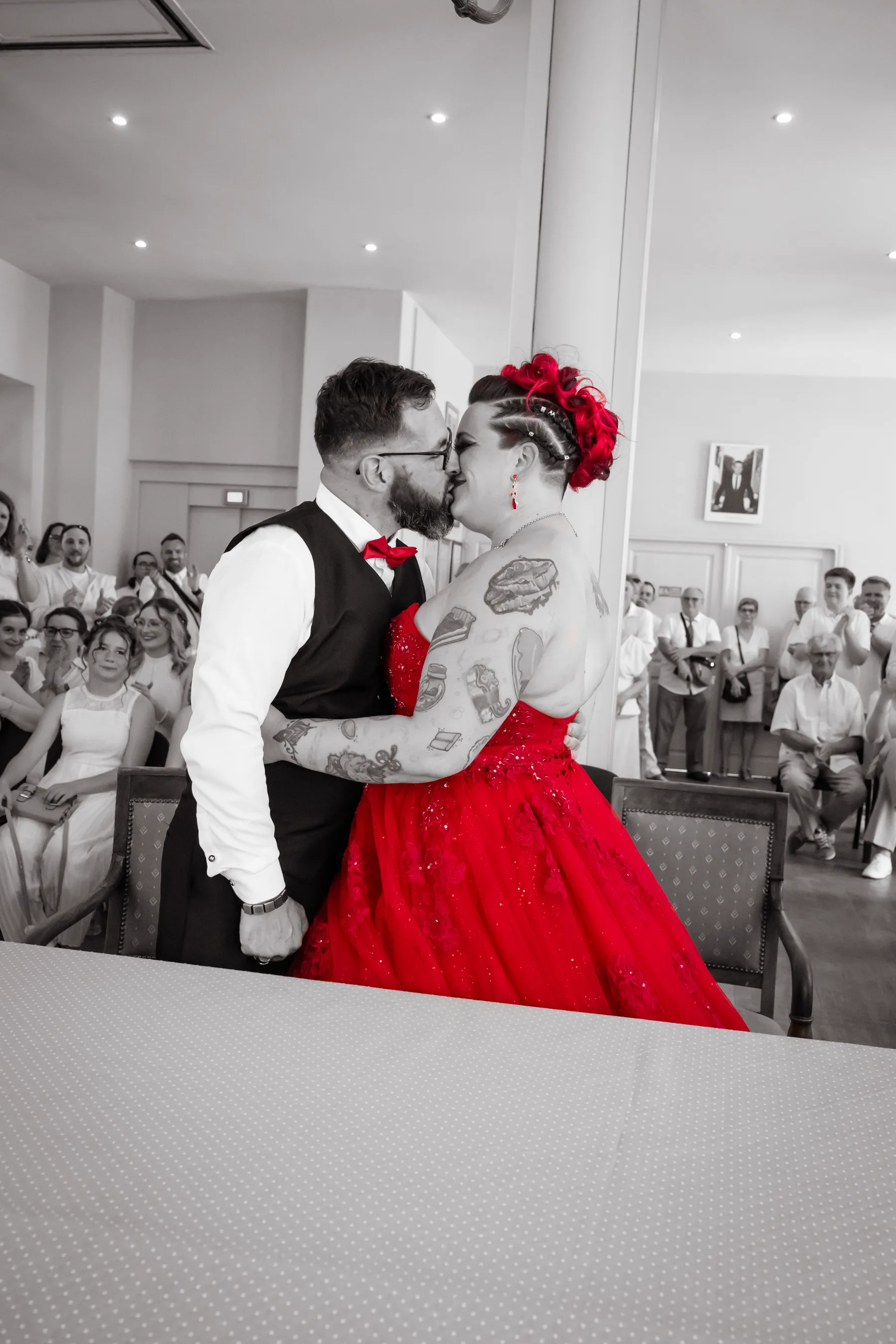 Mariage photographié par Justine Mondon