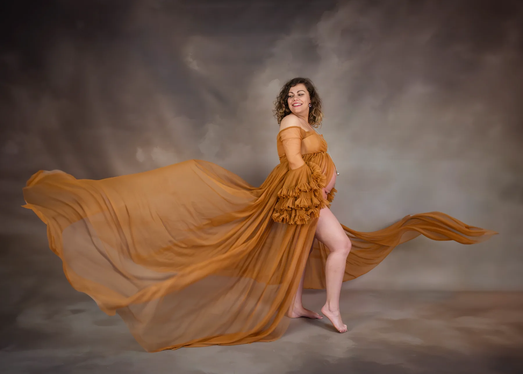 Séance grossesse par Justine Mondon