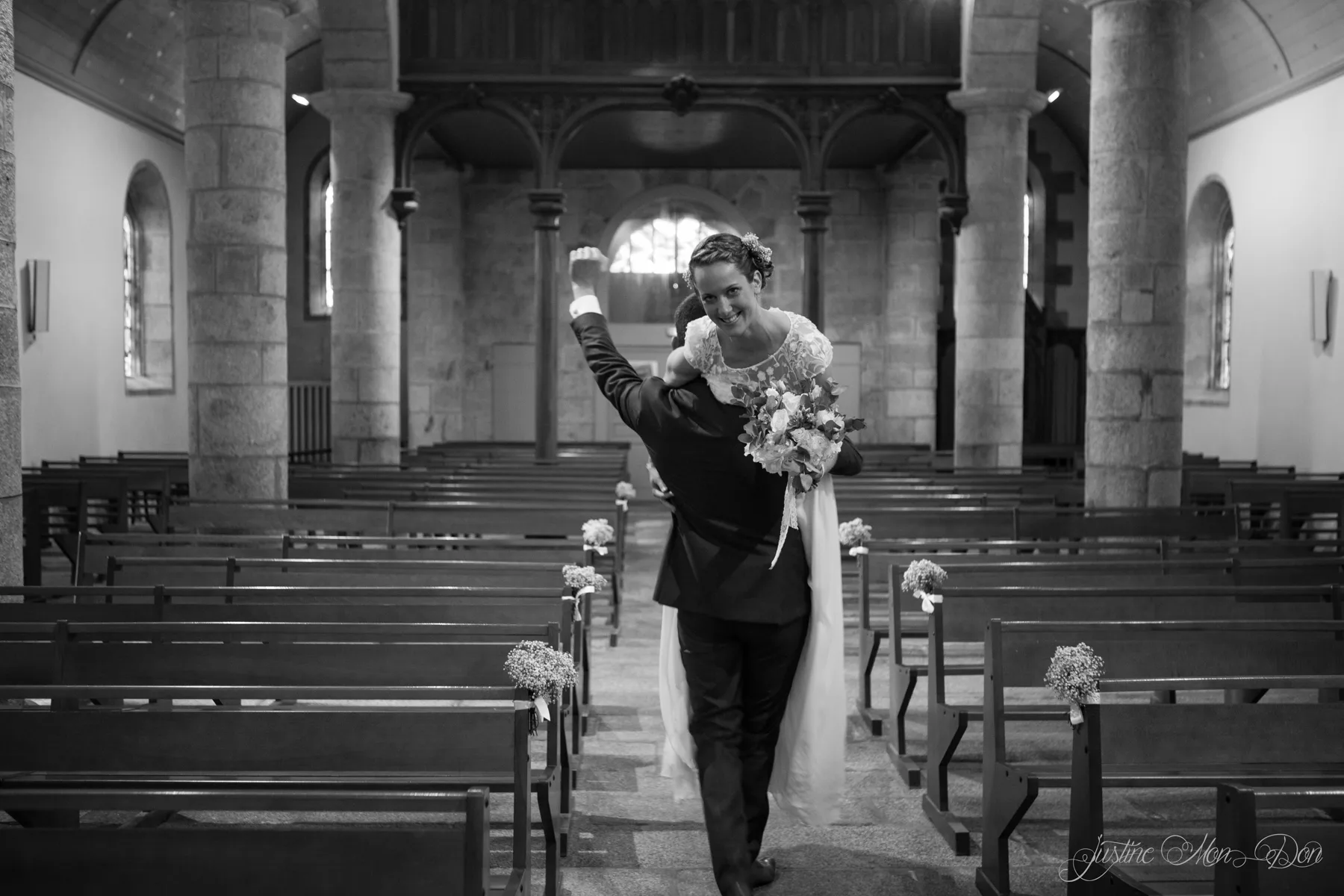 Mariage photographié par Justine Mondon