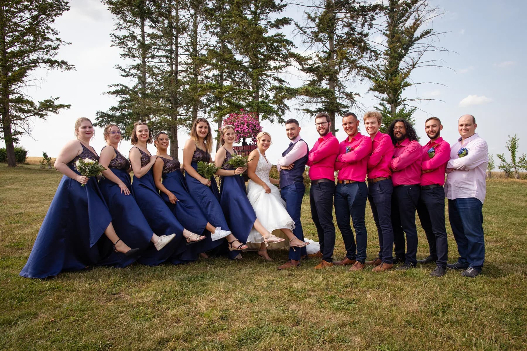 Mariage photographié par Justine Mondon