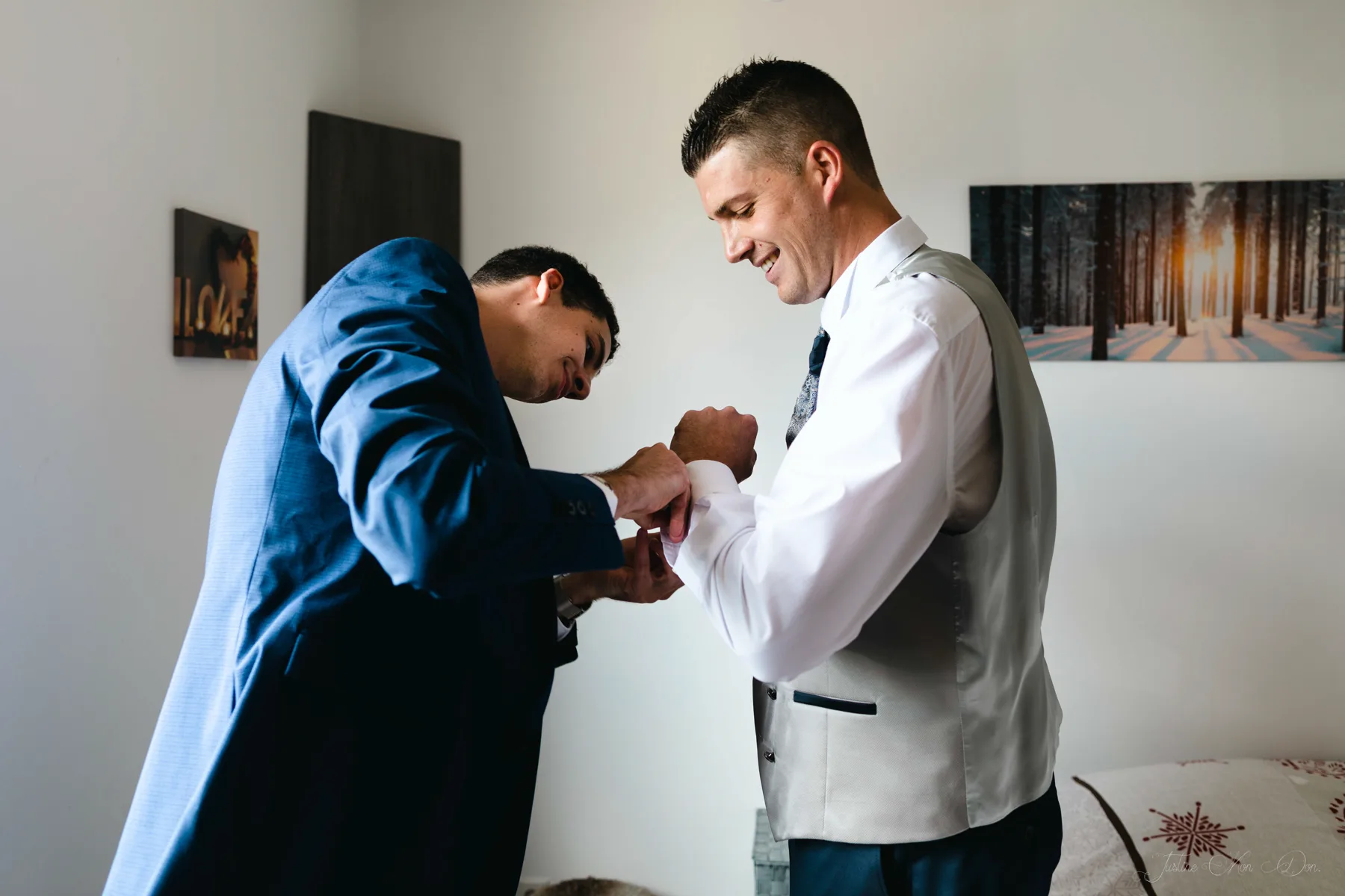 Mariage photographié par Justine Mondon